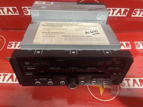 Acura RDX 07-09 Radio XM AM/FM MP3 WMA AUDIO DVD 39101-STK-A112 -M1 AC109U - Thumbnail 4