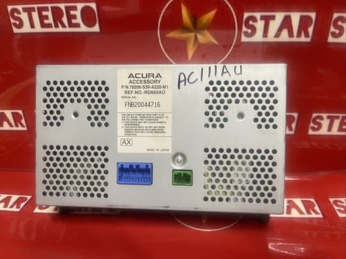 04 05 06 ACURA MDX Trip Computer Display Screen A/C Clock 78200-S3V-A220 AC111AU - Thumbnail 4