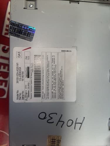 2013 2014 2015 Honda Pilot OEM Gracenote SAT XM radio CD & Climate Control HO137 - Thumbnail 6