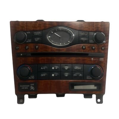 REAR TEMPERATURE CONTROLS Infiniti EX35 G35 G37 07 08 09 25810JK60A NI140AU - Thumbnail 2