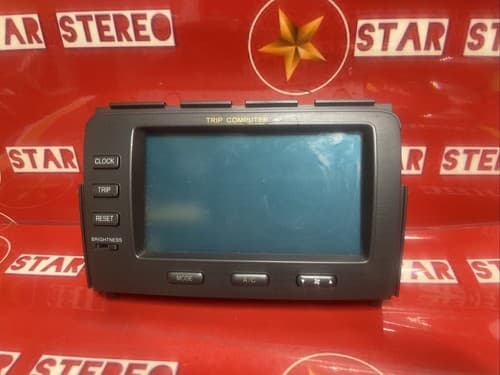 04 05 06 ACURA MDX Trip Computer Display Screen A/C Clock 78200-S3V-A220 AC111AU - Thumbnail 3