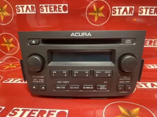 05 06 ACURA MDX Radio Stereo Receiver CD Player XM 39101-S3V-A070 OEM AC107BU - Thumbnail 3
