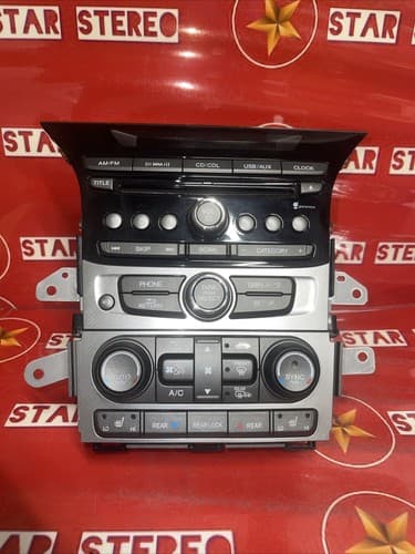 2013 2014 2015 Honda Pilot OEM Gracenote SAT XM radio CD & Climate Control HO137 - Thumbnail 4