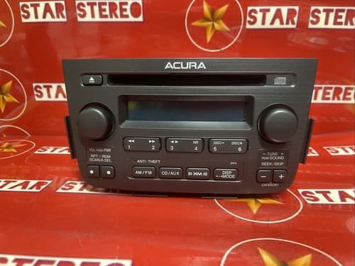 05 06 ACURA MDX Radio Stereo Receiver CD Player XM 39101-S3V-A070 OEM AC107AU - Thumbnail 3