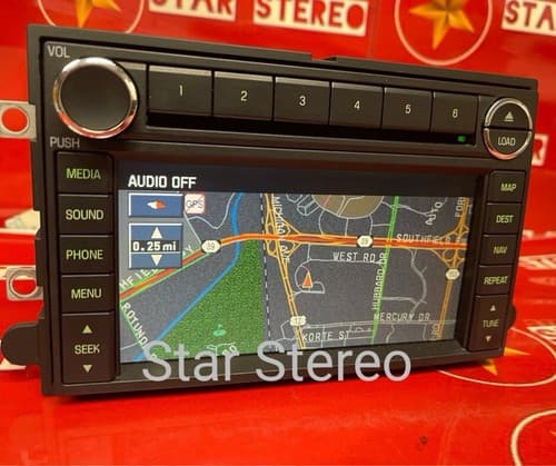 2005-2009 FORD 500 FUSION NAVIGATION GPS RADIO STEREO 8E5T-18K931-EA FO131U - Thumbnail 3