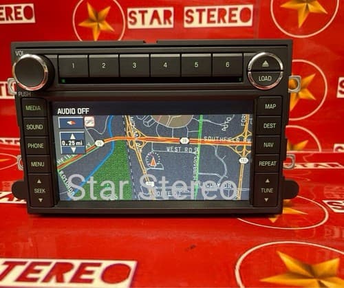 2005-2009 FORD 500 FUSION NAVIGATION GPS RADIO STEREO 8E5T-18K931-EA FO131U - Thumbnail 2