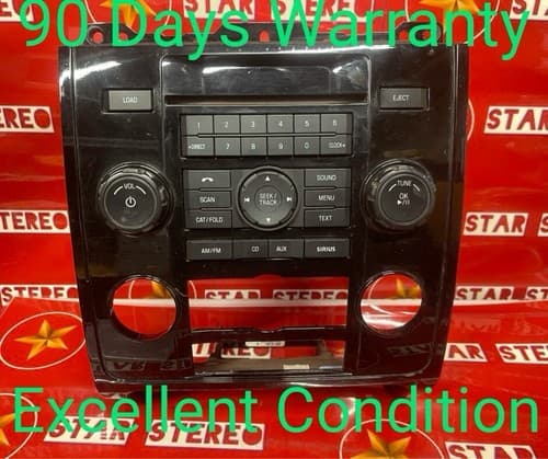 2008-2012 Ford Escape Mariner Center Dash AM FM CD Radio Player OEM FO146U - Image 1