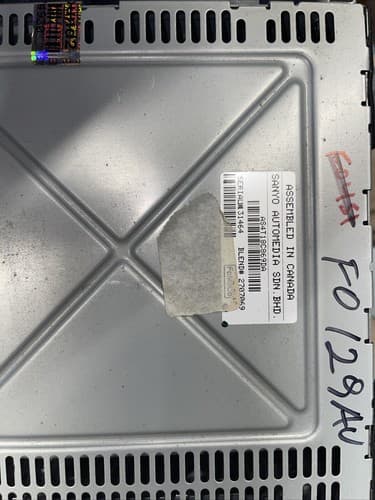 2010-2011 Ford Focus AM FM Radio Single CD mp3 Player - AS4T-19C157-AA FO129AU - Thumbnail 6