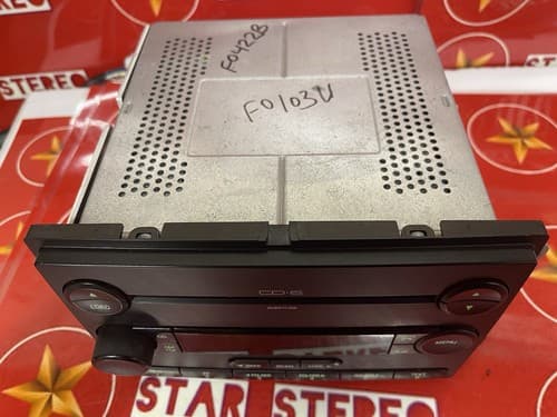 Radio Unit Am/fm Radio 6 Disc Cd Ford F-250 Super Duty 6F9T-18C815-BC FO103U - Thumbnail 4