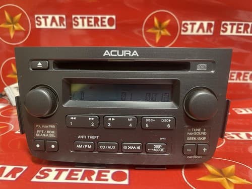 05 06 ACURA MDX Radio Stereo Receiver CD Player XM 39101-S3V-A070 OEM AC107CU - Thumbnail 2