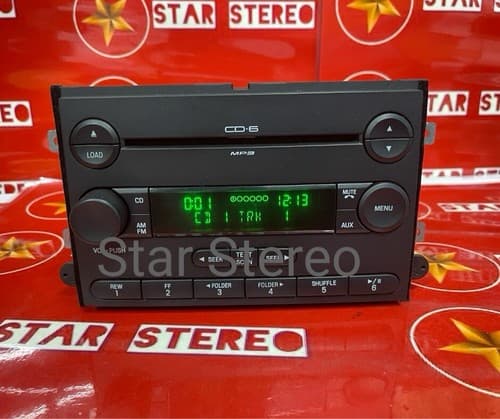 Ford Fusion 2007 Mercury Milan Radio OEM AM FM 6 Disc CD 7E5T-18C815-AE FO101U - Thumbnail 3