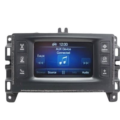 2015 - 2016 Chrysler 200 OEM RA2 VP2 Touch Screen Bluetooth SAT Media Reciever - Thumbnail 2