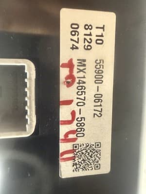 2007-2009 Toyota Camry A/C Heater Temperature Climate Control GENUINE OEM TO174U - Thumbnail 5