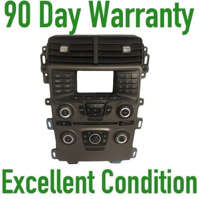 2013 Ford Edge Radio AC Heat Temperature Control Panel OEM DT4T18A802AA FO405U - Image 1