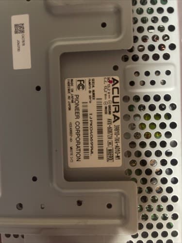 2009-2011 ACURA TL NAVIGATION INFORMATION DISPLAY SCREEN 39810-TK4-A010 AC145U - Thumbnail 4