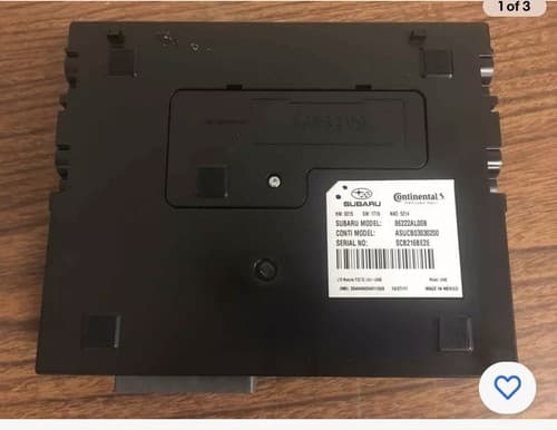 2019 Subaru Legacy Telematics Communication Control 86222AL10A OEM B0287 SU111U - Thumbnail 3