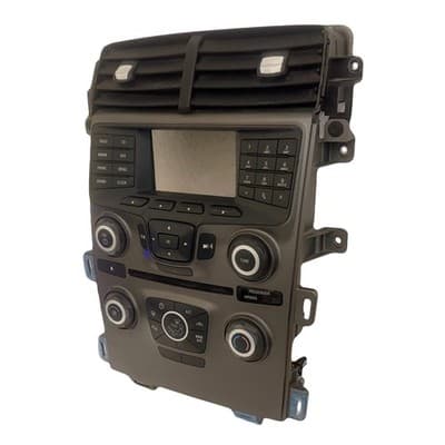 2013 Ford Edge Radio AC Heat Temperature Control Panel OEM DT4T18A802AA FO405U - Thumbnail 3