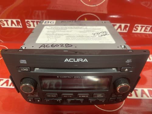 05 06 ACURA MDX Navigation System Radio 6 CD Player 39100-S3V-A250 AC105DU - Thumbnail 4