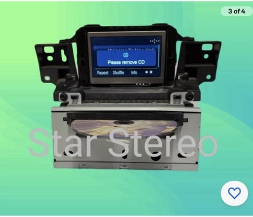 2012-2014 Ford Focus Radio Stereo Cd Mechanism Player Only CM5T-19C107-JB FO182U - Thumbnail 3