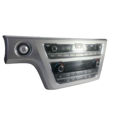 15-17 Hyundai Sonata AC Heater Climate Control Radio Bezel Gray OEM 94510-C1510 - Thumbnail 2