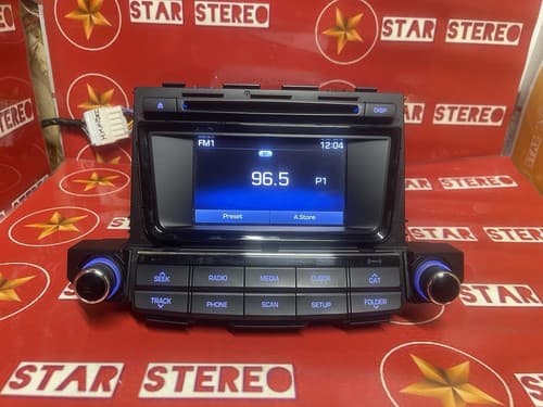2015 - 2018 Hyundai Tucson OEM CD SAT Bluetooth Radio 96180-D31004X HY216U - Thumbnail 4