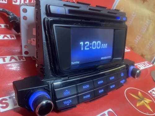 2015 - 2018 Hyundai Tucson OEM CD SAT Bluetooth Radio 96180-D31004X HY216U - Thumbnail 6