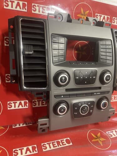 2014-2019 Ford Police Taurus Radio Temperature Control Panel ID EG1T18A802FB OEM - Thumbnail 2