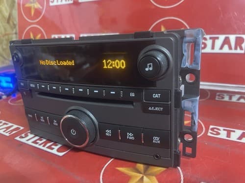 UNLOCKED 09 Saturn Aura AM FM Radio Cd Player Aux Input 25833954 GM136U - Thumbnail 2