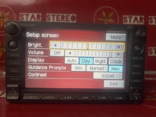 2006-09 Honda Civic OEM AMFM Navigation Display 39541-SVA-A020-M1 2AC5 HO128U - Thumbnail 4