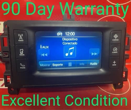 2016-2017 Chrysler 200 Satellite Radio Receiver Screen P68237069AC CH123AU - Image 1