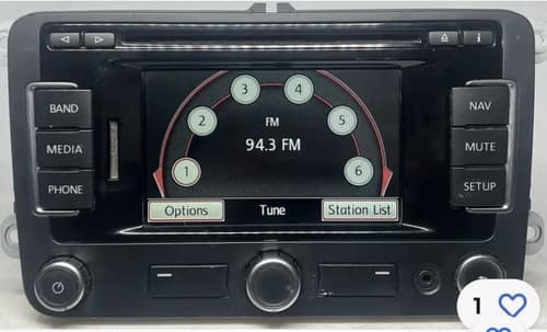 VW VOLKSWAGEN Bug RNS-315 Navigation GPS SAT Radio AUX CD Player OEM 1K0035274F - Thumbnail 5