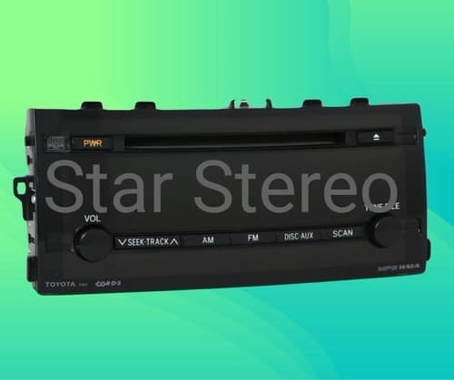 2006-09 Toyota Prius AM FM Radio CD WMA mp3 Player 51824 Part Number 86120-47200 - Thumbnail 2