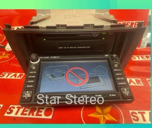 Honda CRV CR-V Navigation Radio GPS XM CD MP3 Player Disc Changer 2AN0 OEM HO138 - Thumbnail 2