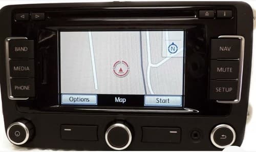 VW VOLKSWAGEN Bug RNS-315 Navigation GPS SAT Radio AUX CD Player OEM 1K0035274F - Thumbnail 4