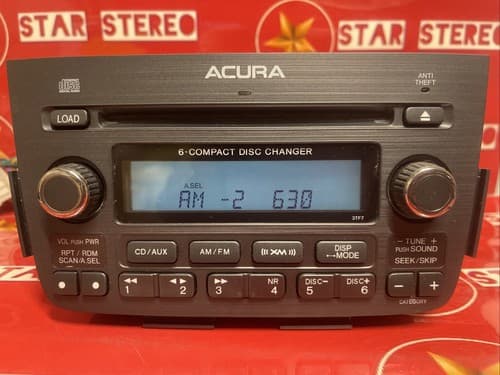 05 06 ACURA MDX Navigation GPS System Radio 6 CD Player 39100-S3V-A250 AC105U - Thumbnail 2