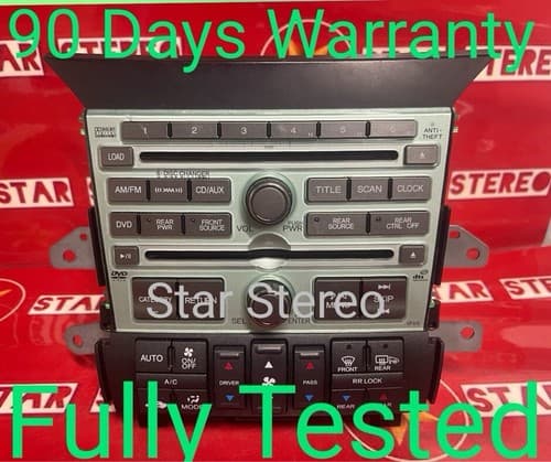 09 10 11 Honda PILOT Radio DVD 6 CD Player Premium Audio 1PV0 XM Satellite HO127 - Image 1