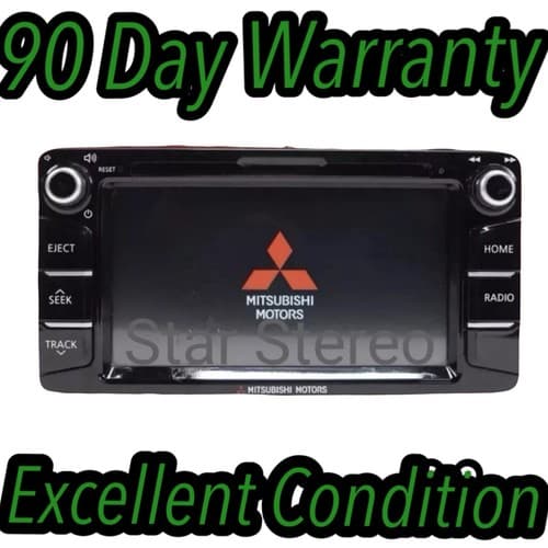 17 MITSUBISHI LANCER CD PLAYER MULTIMEDIA TOUCH SCREEN RADIO MZ360599EX MI107U - Image 1
