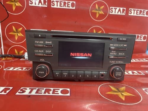 2013 - 2014 Nissan Sentra OEM CD AM FM SAT Radio Receiver Aux 28185 3RA2B NI196U - Thumbnail 3