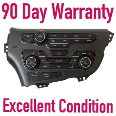 2011-2013 KIA OPTIMA RADIO SX CONTROL PANEL NAVIGATION CLIMATE OEM 96540-2T100CA - Image 1