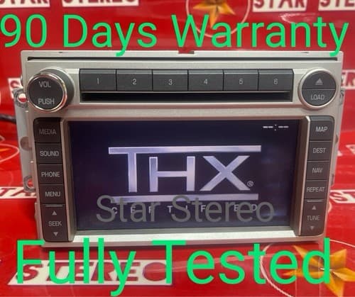 2008-2010 LINCOLN MKX NAVIGATION RADIO 6 CD PLAYER 8A1T-18K931-CA OEM FO259U - Image 1