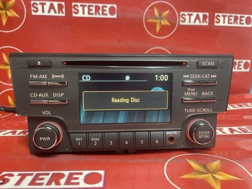 2013 - 2014 Nissan Sentra OEM CD AM FM SAT Radio Receiver Aux 28185 3RA2B NI196U - Thumbnail 4