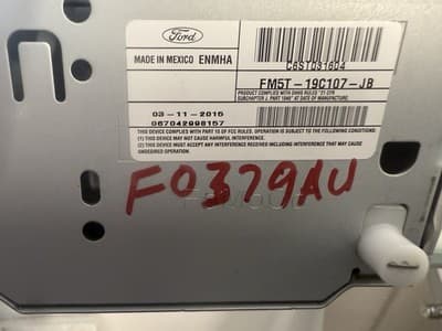 2012-2017 FORD Focus Satellite Radio Stereo MP3 CD Player OEM FM5T-19C107-JB - Thumbnail 6