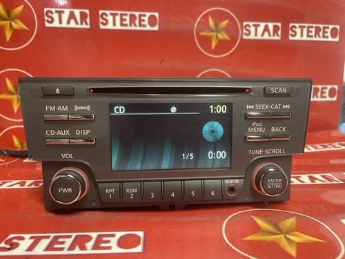 2013 - 2014 Nissan Sentra OEM CD AM FM SAT Radio Receiver Aux 28185 3RA2B NI196U - Thumbnail 5
