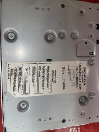 HONDA CIVIC HYBRID OEM XM Navigation Radio GPS 6 Disc CD Player 2AC4 HO118AU - Thumbnail 7