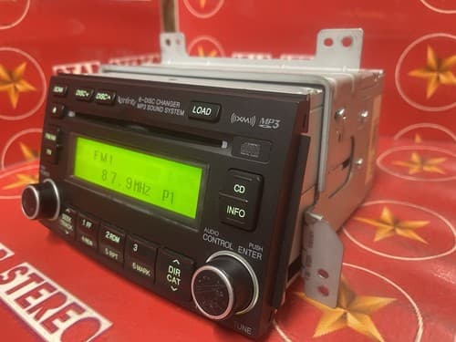 2007-08 Hyundai Azera AM FM Radio 6-Disc CD MP3 Player OEM 96190-3L150WK HY217U - Thumbnail 2