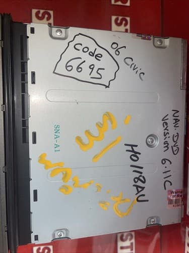 HONDA CIVIC HYBRID OEM XM Navigation Radio GPS 6 Disc CD Player 2AC4 HO118AU - Thumbnail 8