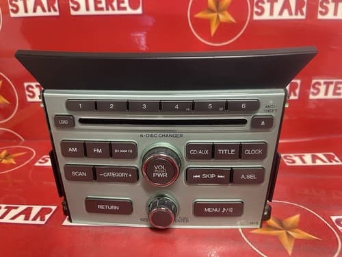 2009 - 2011 HONDA PILOT Am Fm Cd Player Radio Receiver ~39100-SZA-A200 HO136U - Thumbnail 5