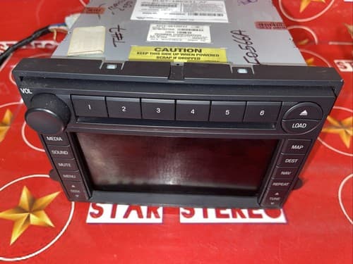 FORD AM/FM 6-CD NAVIGATION 2008 ESCAPE/MARINER 8L8T-18K931-AF FO173U - Thumbnail 2