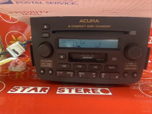 Acura 03-04 Bose OEM Radio, 6 Disc Cassette 39100-S3V-A230 3TF3 AC102U - Thumbnail 3