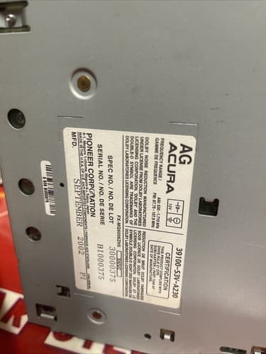 Acura 03-04 Bose OEM Radio, 6 Disc Cassette 39100-S3V-A230 3TF3 AC102U - Thumbnail 6